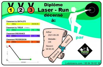 Diplome laser run